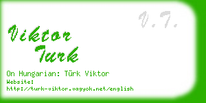 viktor turk business card
